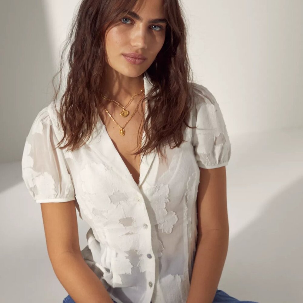 Aritzia Wilfred Madeleine Blouse NWOT